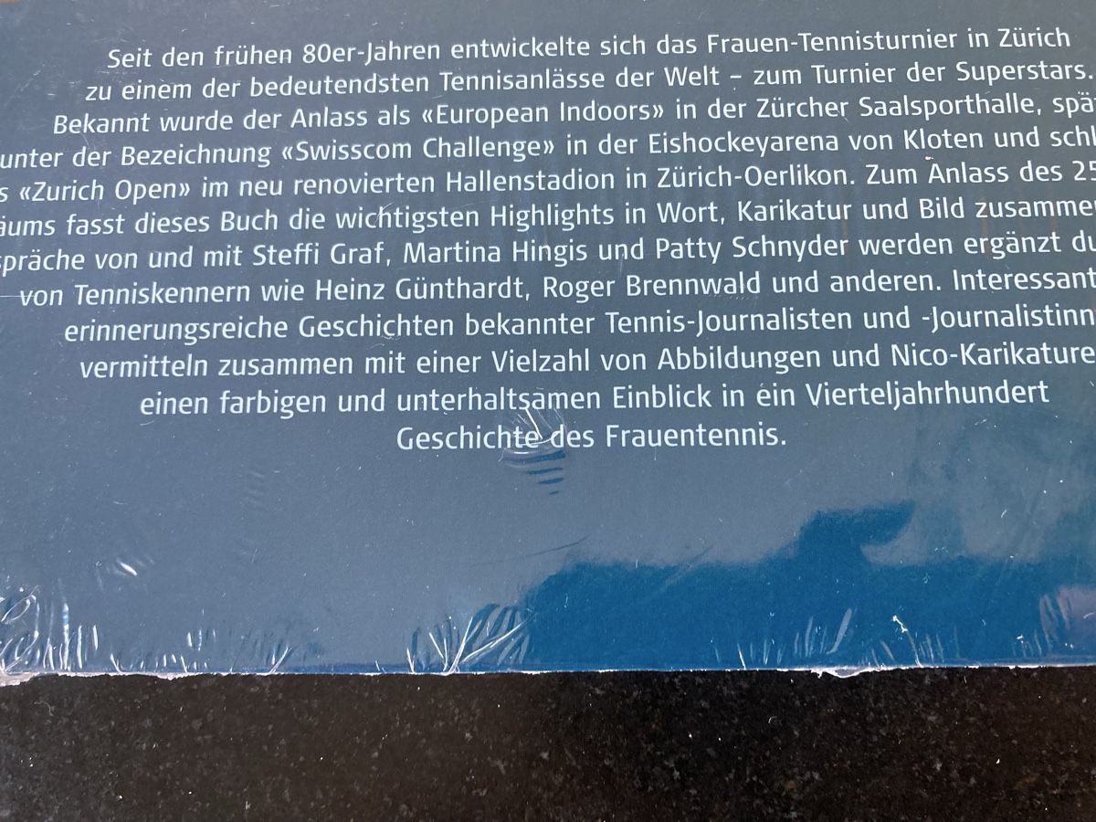 Libri: TENNIS - PRIZESSINNEN – Nuovo e nell'imballaggio originale da Effingen venduto da Fylarama 2