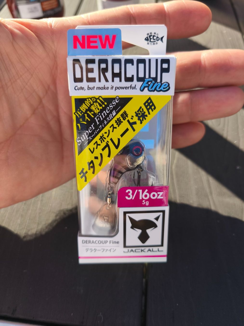 Esche: Jackall Deracoup Fine 5g NEW!! – Nuovo e nell'imballaggio originale da Sarnen venduto da sebalant
