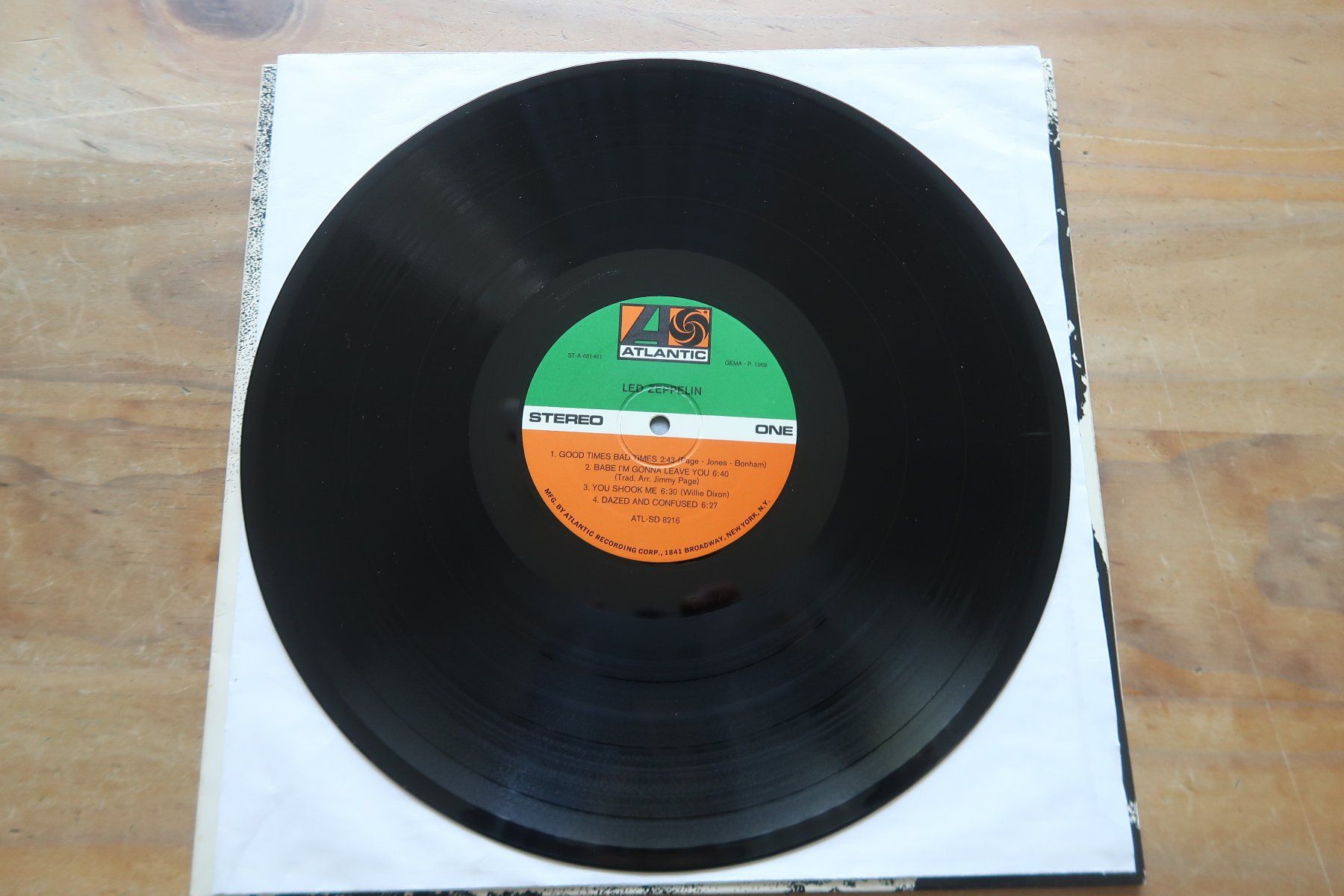 Vinyles: LED ZEPPELIN - ST - VINYL LP – D'occasion à Basel par Patiscat 3