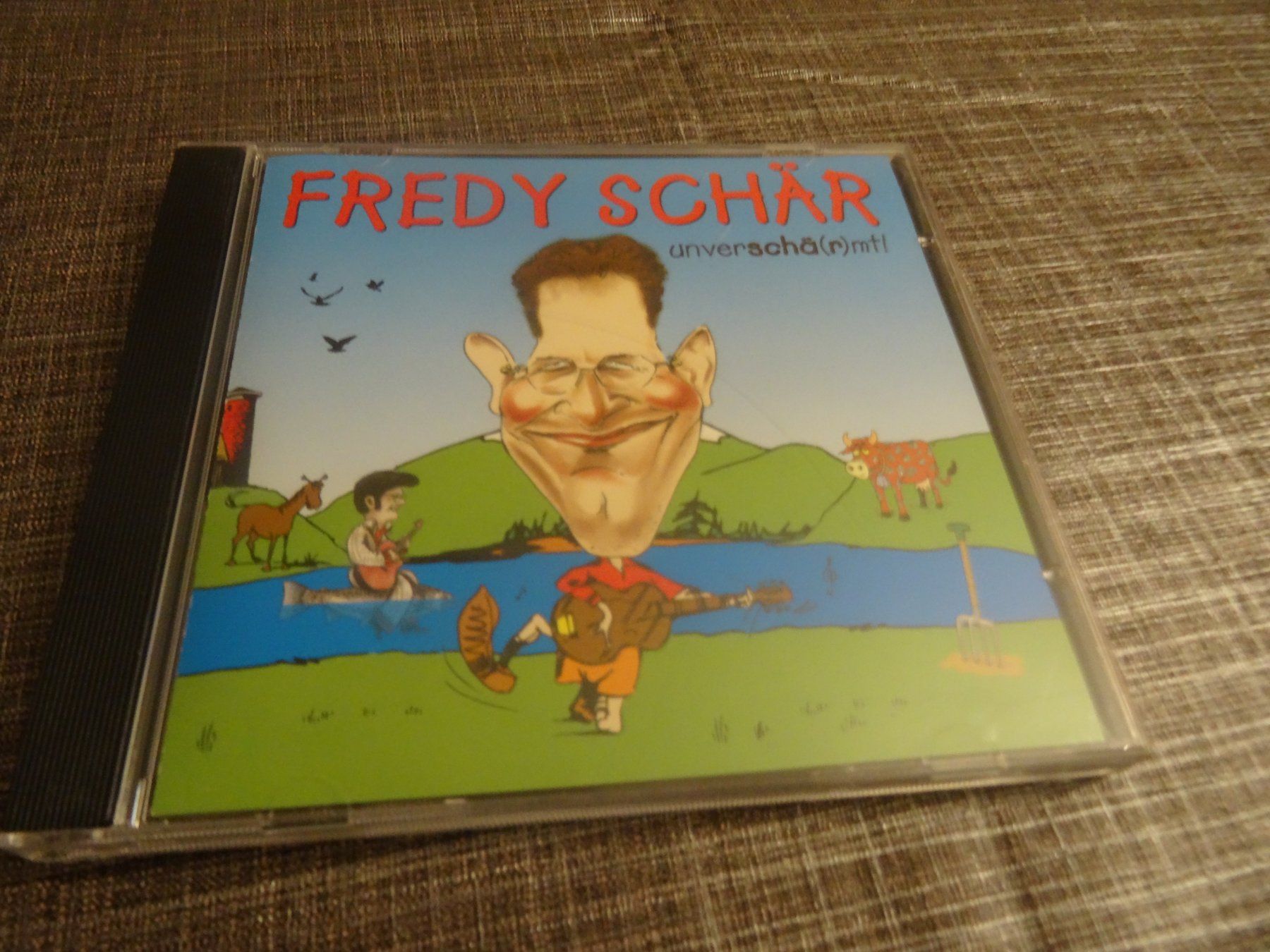 CD: Fredy Schär CD "Unverschämt!" - – Usato da Olten venduto da Disc-Ausverkauf