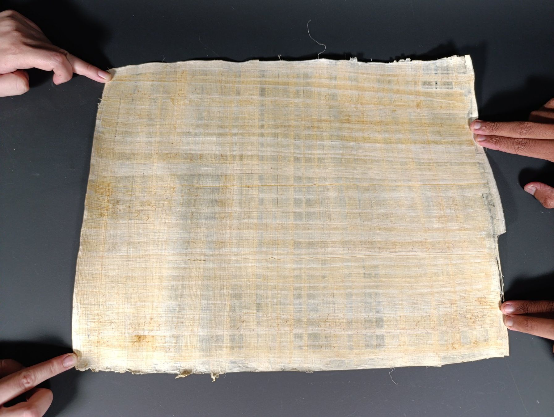 Carta: 3 papyrus vierges 42 x 34 cm – Usato da Thielle venduto da Plusvalue_Neuchatel 1