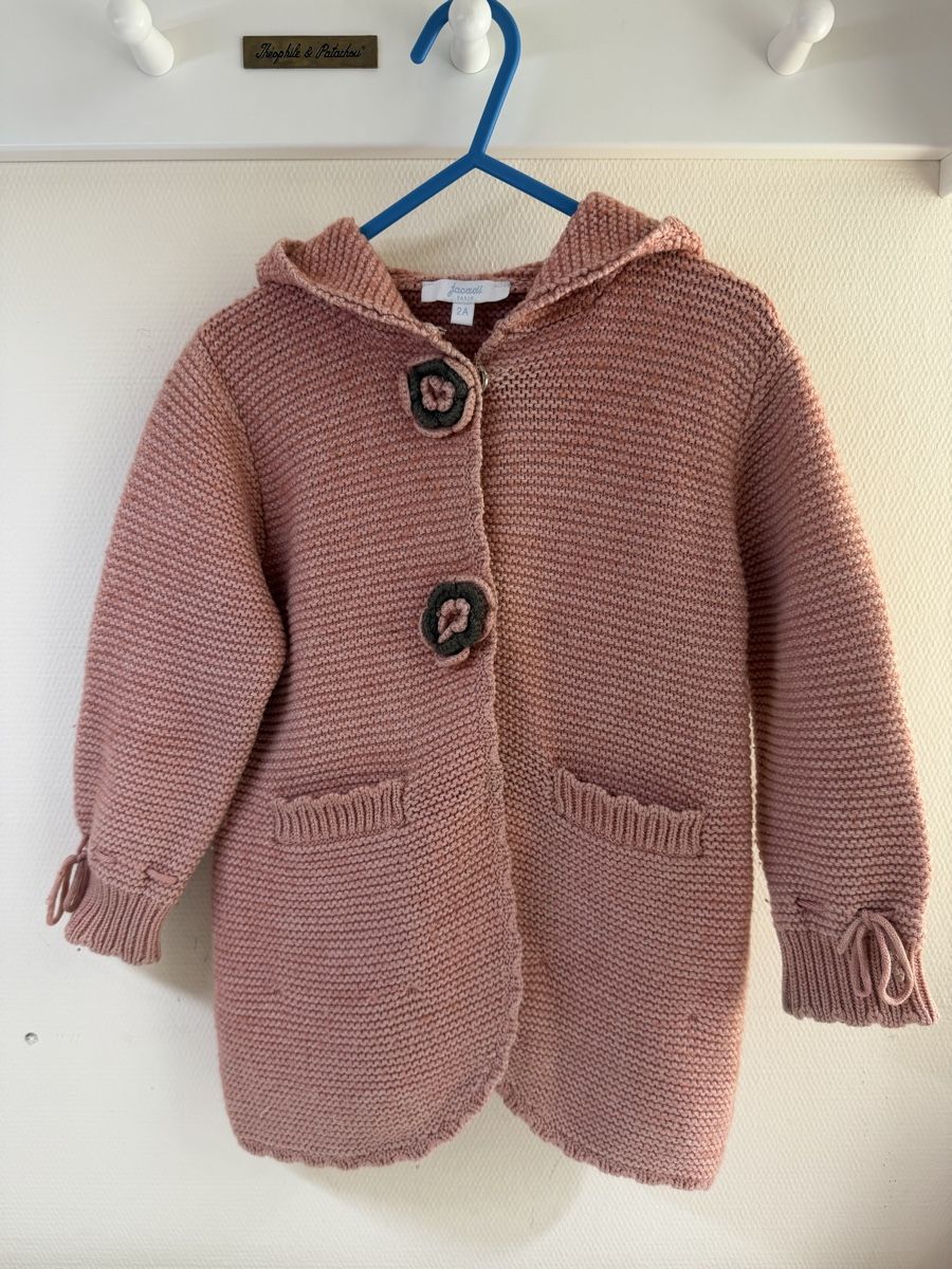 Jacadi Jacken & Mäntel: Jacadi Strickjacke rosa Grösse 2A (86cm) – Gebraucht aus Zürich von SOJM24