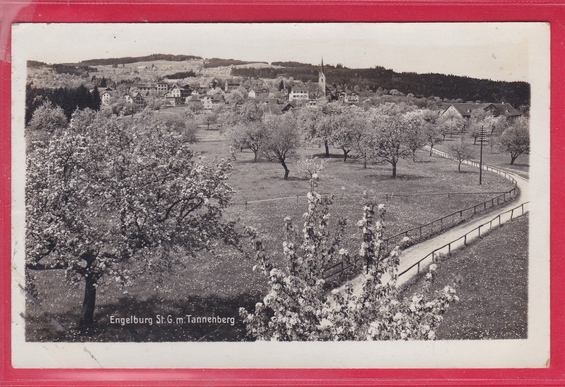 Cartoline postali: ENGELBURG IM TANNENBERG, 7.8.1941 – Usato da Oberrieden venduto da Gebirgsstelze