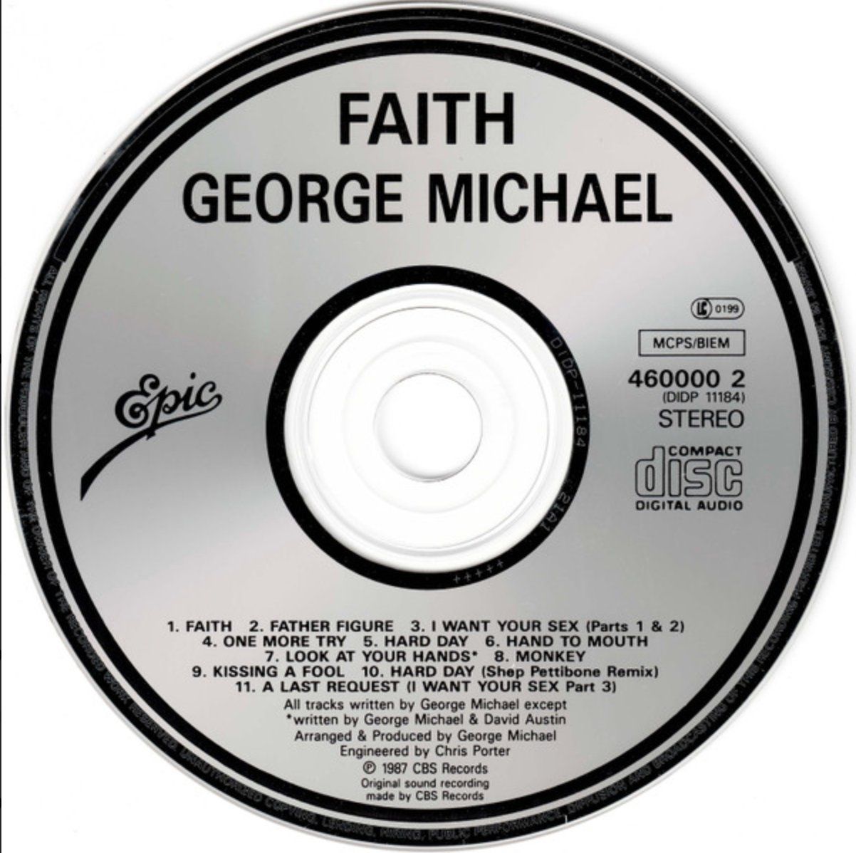 CD: George Michael - Faith – Usato da Brunnen venduto da Barfly5 2