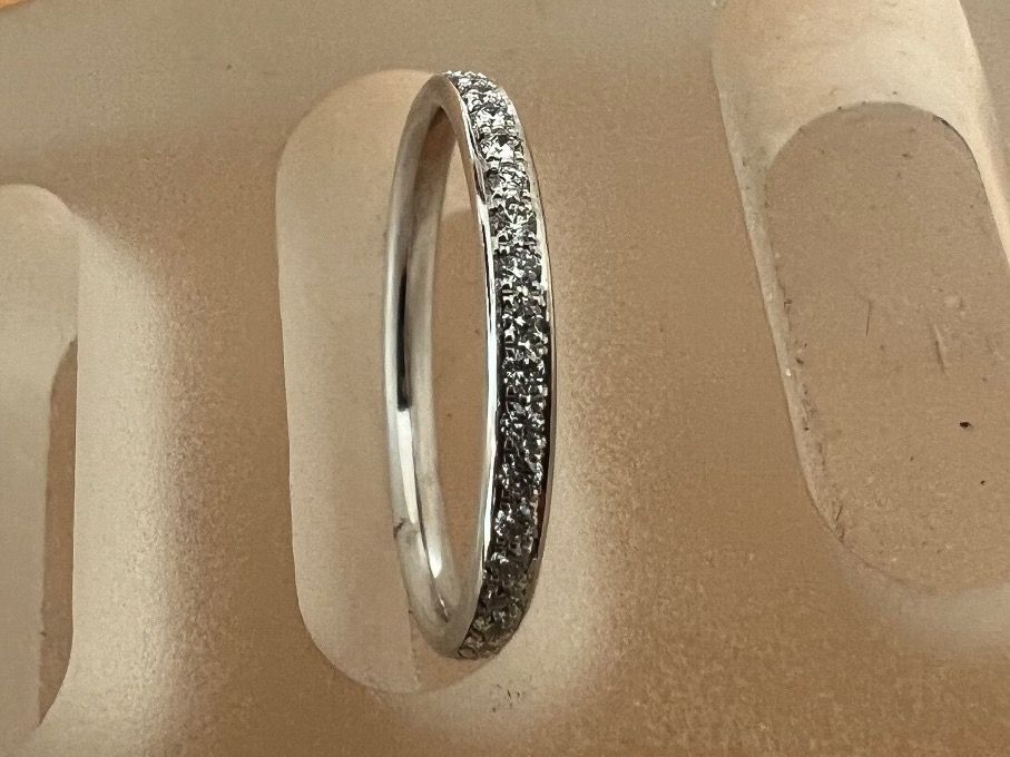 Allianz Anelli: Diamantring 950 Platin mit 22 Bri. 0.176 ct – Nuovo (secondo la descrizione) da Schaffhausen venduto da Simonaa2 1