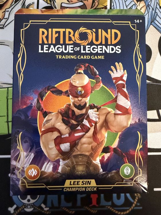 League of Legends Riftbound Lee Sin Champion Deck (Gebraucht) in Egnach ...