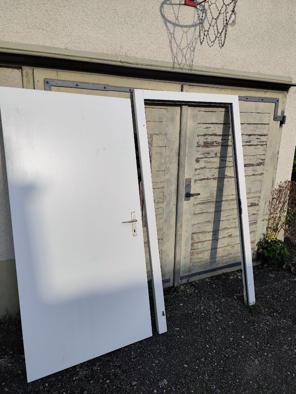 Porte: Massive Holztür mit Rahmen – Usato da Zollbrück venduto da alperose01