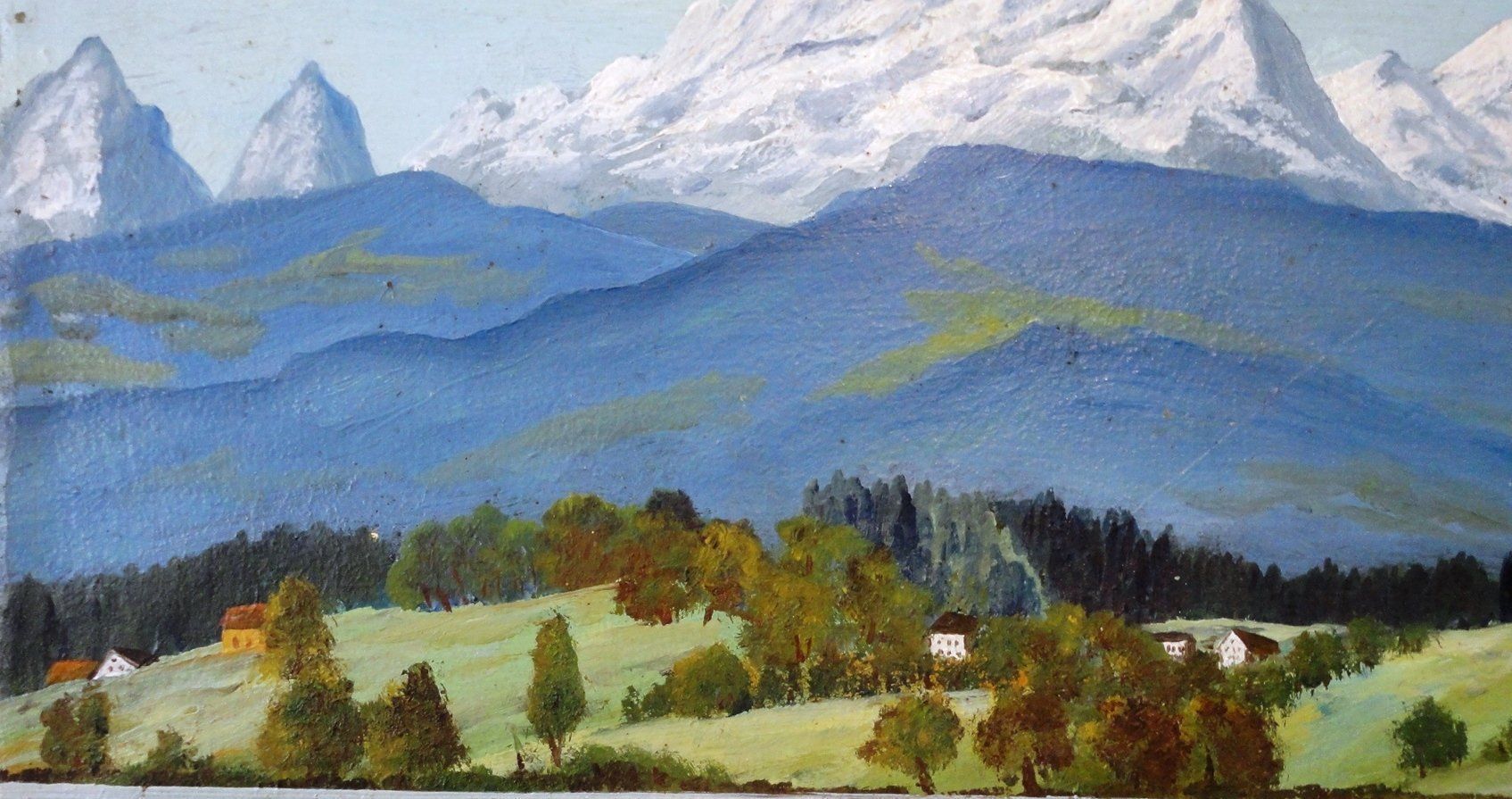 Dipinti: Öl auf Leinwand E.Wegmann – Usato da zurich venduto da ARTMYART 2