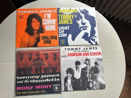 TOMMY JAMES AND THE SHONDELLS tolle Singles 60's Kult Top