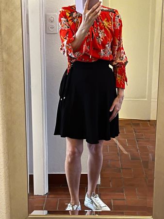 Designer-Jupe von Elisabetta Franchi – Gr. 36 – Neuwertig