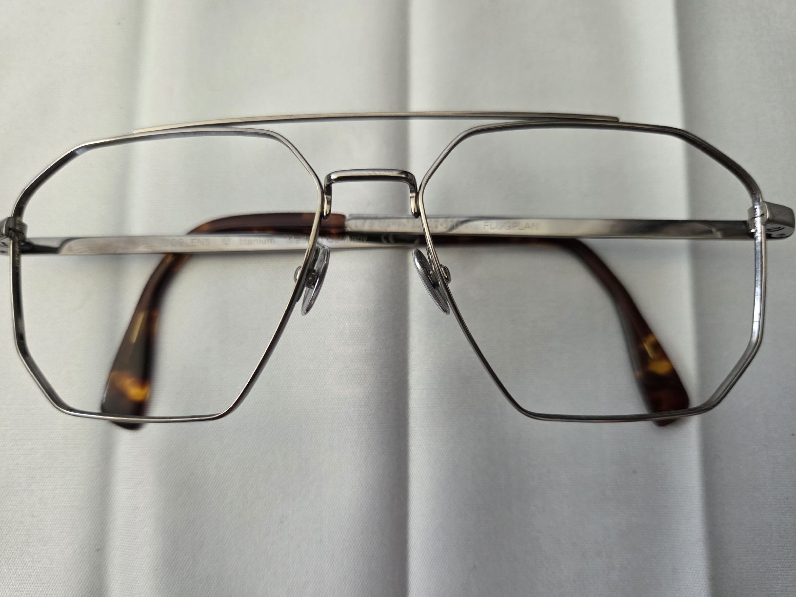 Occhiali & Lenti: COBLENS Flugplan Brille Titan guter Zustand – Usato da Zürich venduto da yubr