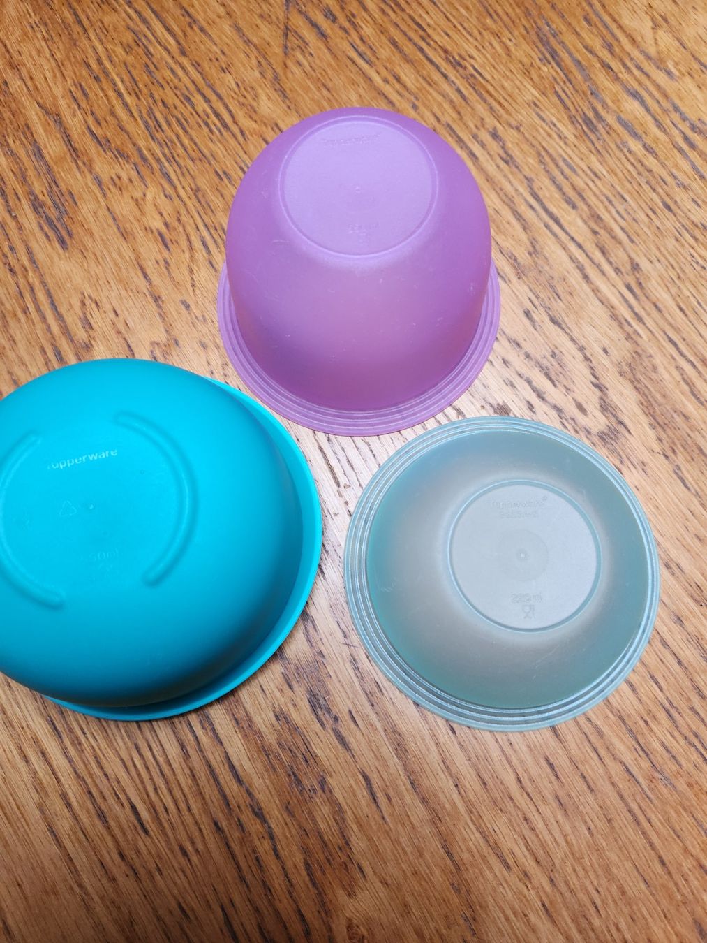 Tupperware Contenitori & Simili: Tupperware 3 dichte Behälter 1x 230ml, 2x 550ml Top – Usato da Gstaad venduto da Meiel2020 4