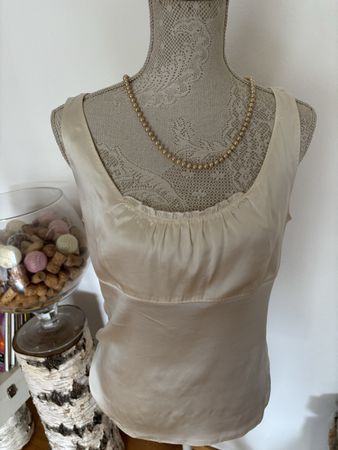 Bluse Seide Navyboot Gr. S