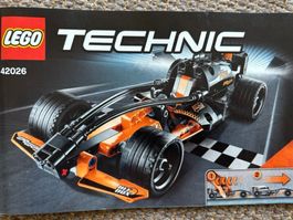 LEGO Technic 42026 Black Champion Racer mit Original-Bauanle