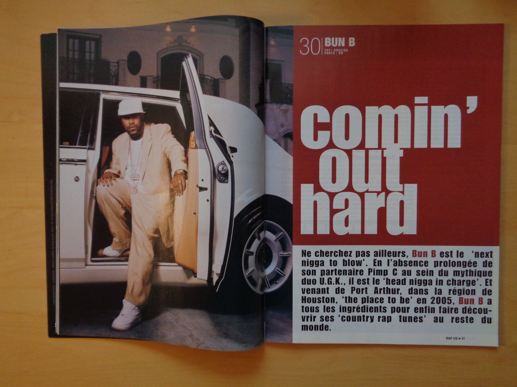 CD: Rap US Magazine 2005 Pharrell Bun B Jim Jones Clipse + CD – Usato da Romainmôtier venduto da Iguazu12 2