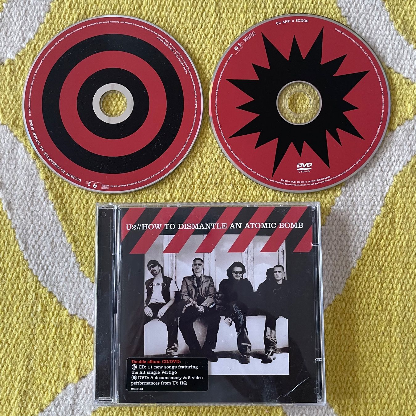 CD: U2-CD+DVD HOW TO DISMANTLE AN ATOMIC BOMB – Usato da Rorschacherberg venduto da CD-Roli