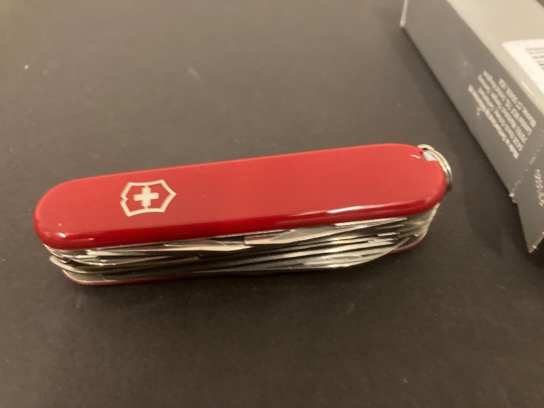 Victorinox Coltelli tascabile: Victorinox Sackmesser Ranger rot, 1.3763 – Nuovo e nell'imballaggio originale da Neuenhof venduto da jorogo 1
