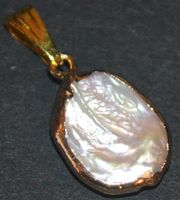 Anhänger L-9549 – Natürliche Süßwasser Perle Barockperle