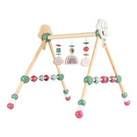Holz Spielbogen Baby mit Anhänger guter Zustand