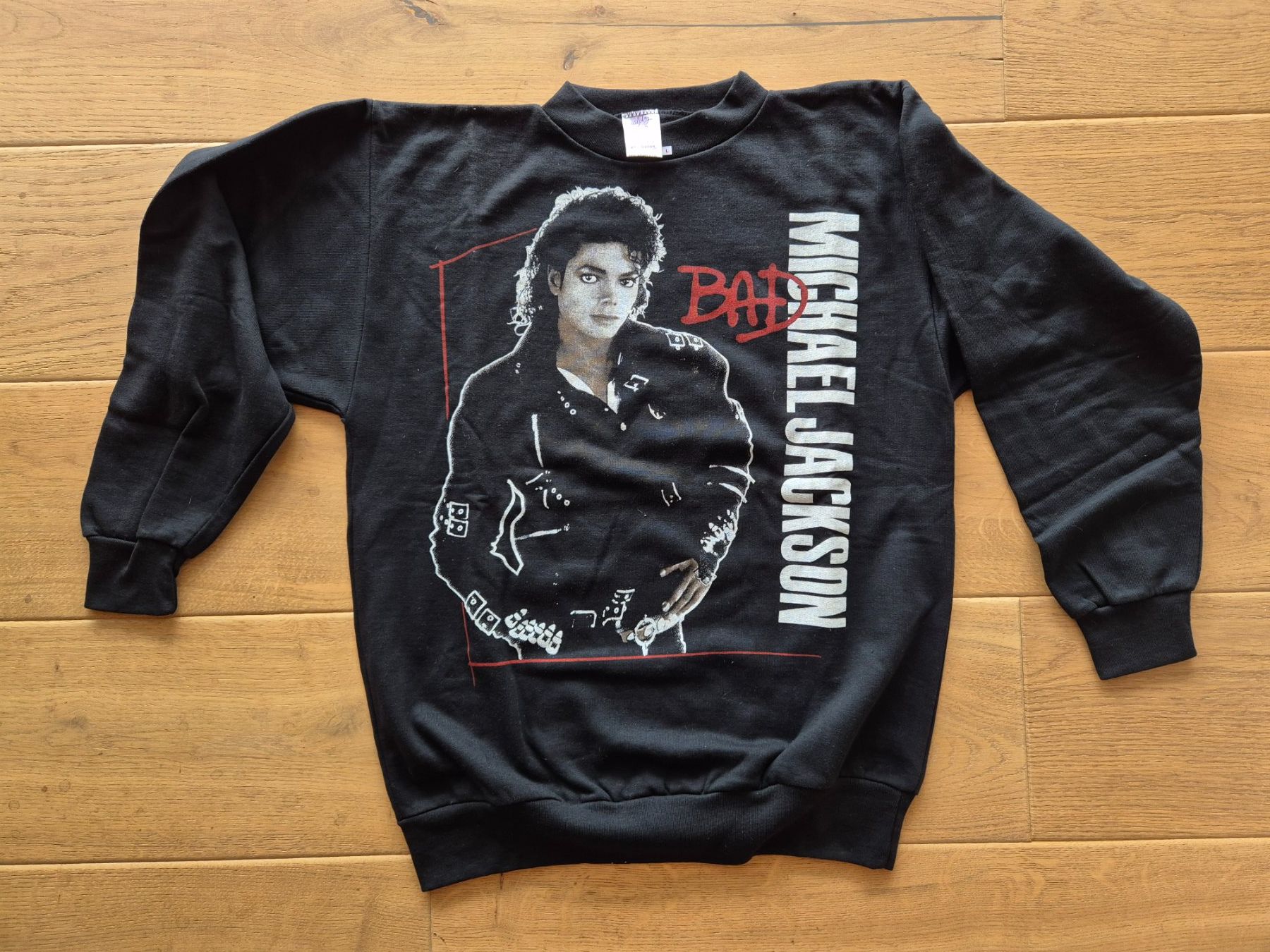 Pulls & Sweat-shirts: Sweat Michael Jackson BAD taille L noir – Neuf (Voir description) à Savièse par coeur88