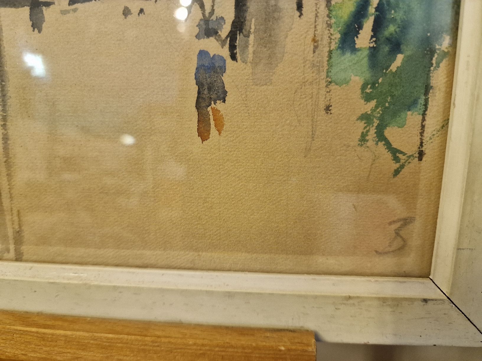 Dipinti: Gemälde Stadtansicht Aquarell, Monogrammiert – Usato da BERN venduto da Intarsia 2