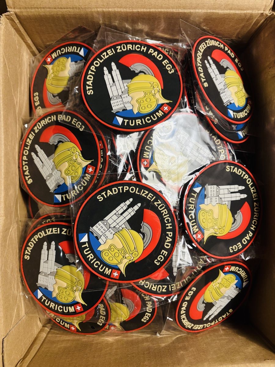 Plaketten & Abzeichen: Stadtpolizei Zürich PAD EG3 Rubber – Neu und originalverpackt aus Hinwil von Tschugger 1