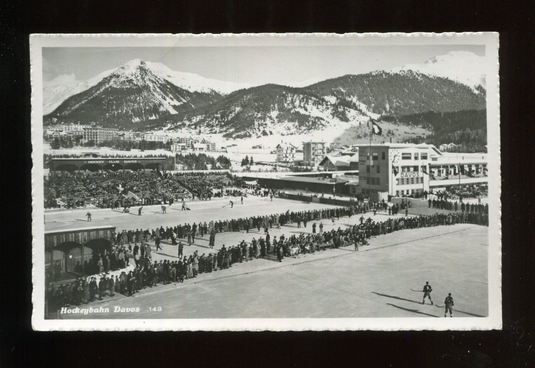 Cartoline postali: Davos, Hockeybahn – Usato da Aarau venduto da Elmaar41