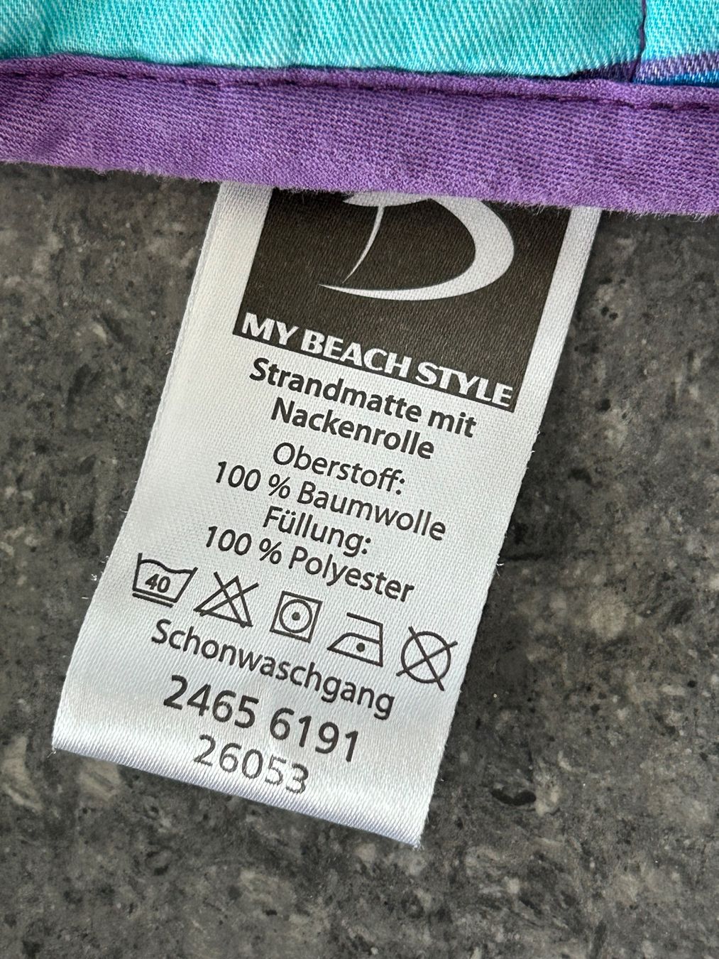 Sedie a sdraio: My Beach Style Strandmatte mit Nackenrolle – Usato da Schötz venduto da chousan 2