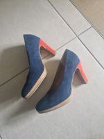 Marco Tozzi Pumps, blau, Gr. 36,
