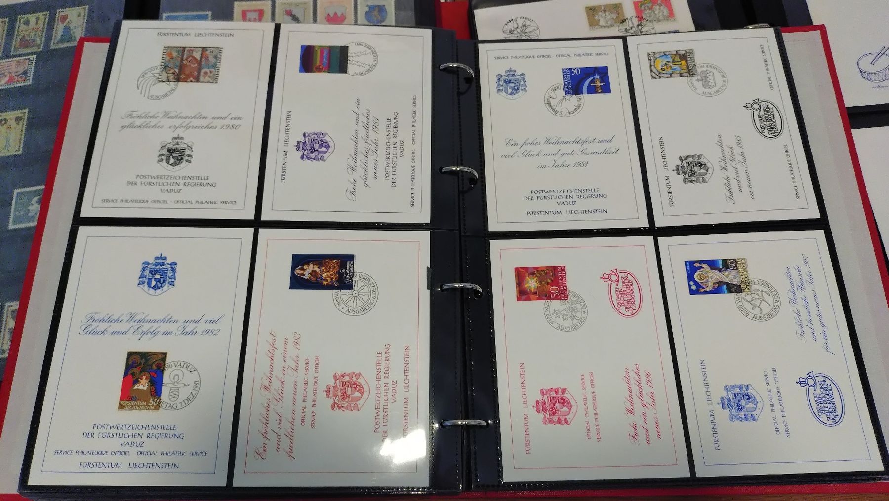 Tutti i francobolli: Fürstentum Liechtenstein Sammlung SBK 1300.-Fr – Usato da Tägerschen venduto da cupra81 1