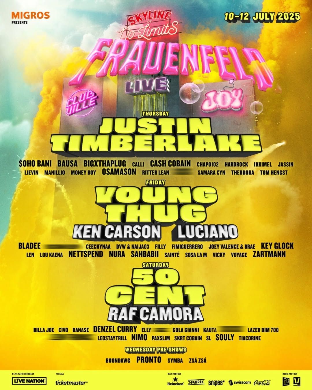  Openair Frauenfeld 2025 Early Bird Ticket 