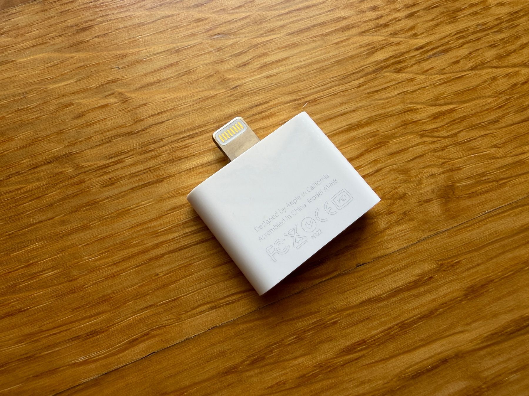 Apple Unità & Adattatore: Original Apple Adapter Lightning zu 30-Pin (Model A1468) – Usato da Basel venduto da durelm 1