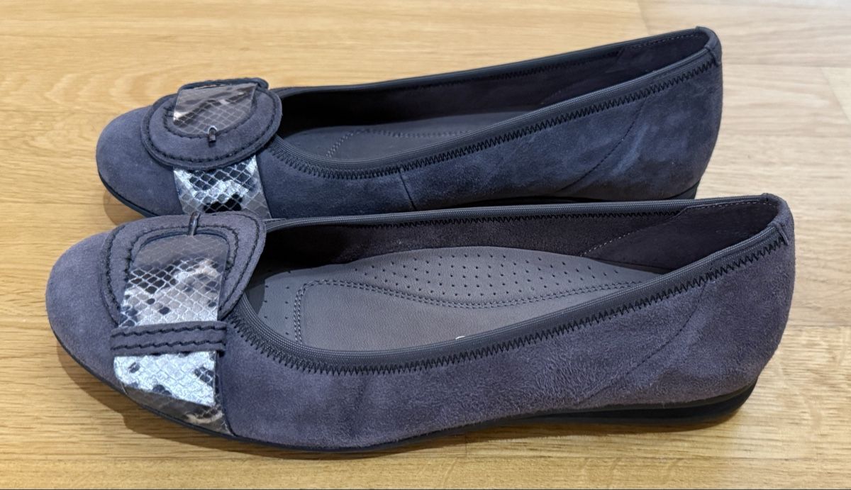 Gabor Damenschuhe: Gabor Ballerinas grau Grösse 6 – Gebraucht aus Volketswil von Flamingo_66 1