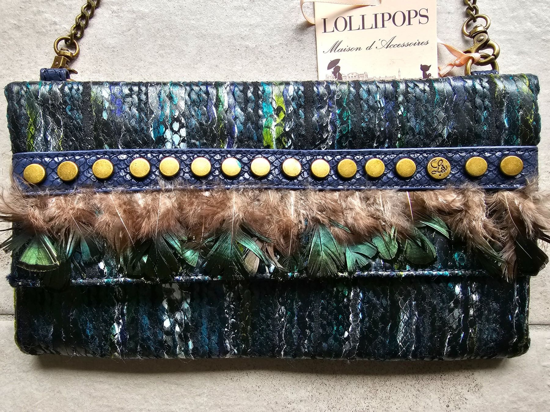 Borse da donna: Sac à main "Lollipops" Neuf avec chainette/Élégant – Nuovo (secondo la descrizione) da Basel venduto da Paloma6261 3