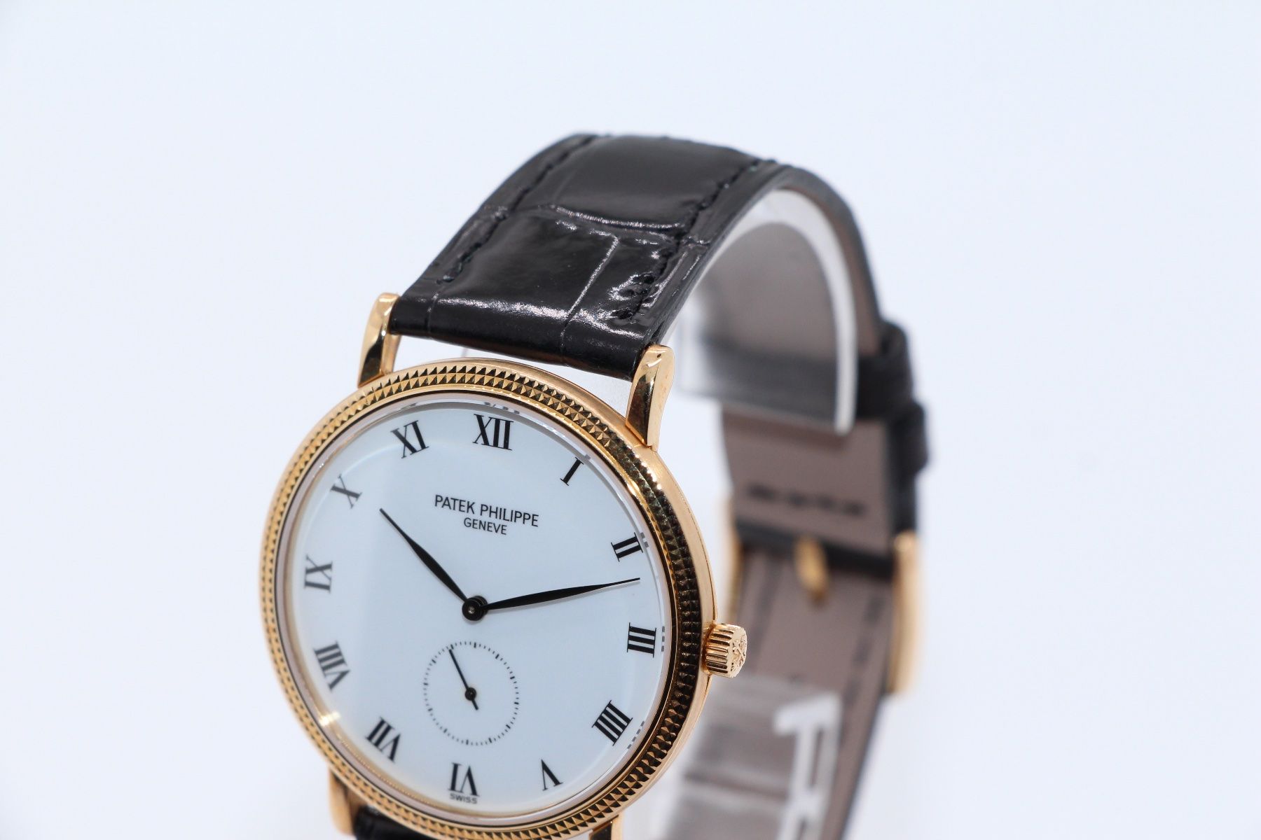 Patek Philippe Uhren: Patek Philippe Calatrava Gelbgold Ref. 3919J, Original Box – Gebraucht aus Zug von eMDi_Collection 2