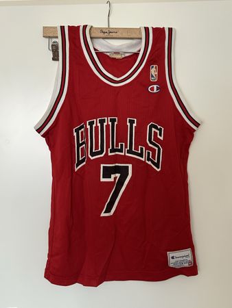 Chicago Bulls Kukoc 7 Basketball Trikot Champion