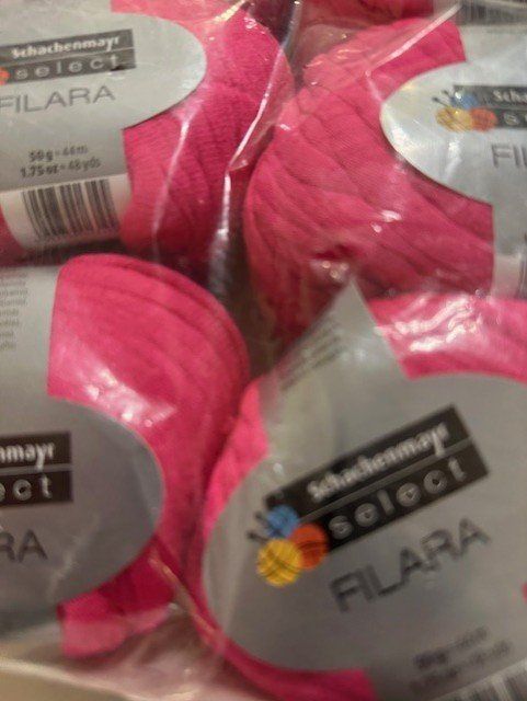 Wolle: 5 X WOLLE SCHACHENMAYR FILARA – Neu (gemäss Beschreibung) aus Ostermundigen von wini63