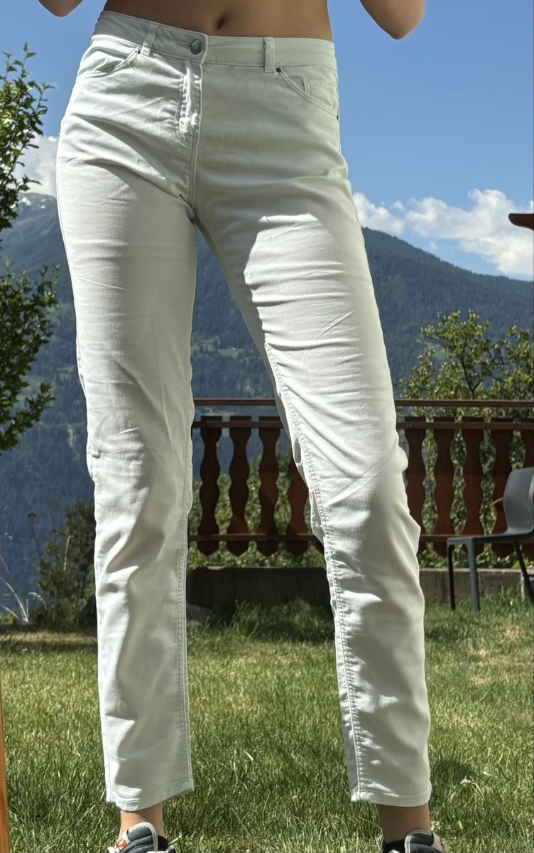 H&M Pantaloni: Pantalon droit bleu clair - taille 34 - H&M – Nuovo (secondo la descrizione) da Montana venduto da Jeanne_huggler 1