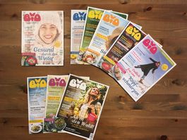 Bio Zeitschriften - Magazine 2018 - 2020 - Insgesamt 9 Stk.