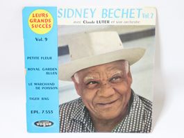 Vinyl Single EP Sidney Bechet Petite Fleur für Jukebox