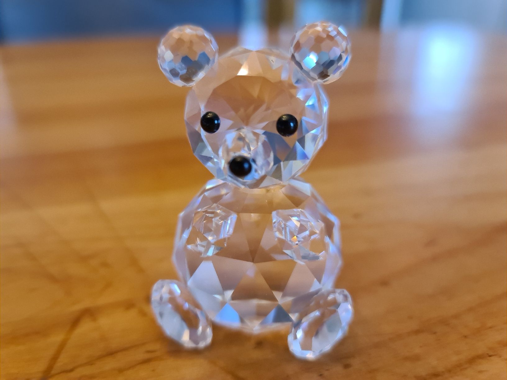 Swarovski Statuette: Swarovski Figur grosser Bär 7,2 cm – Usato da henau venduto da Rockj