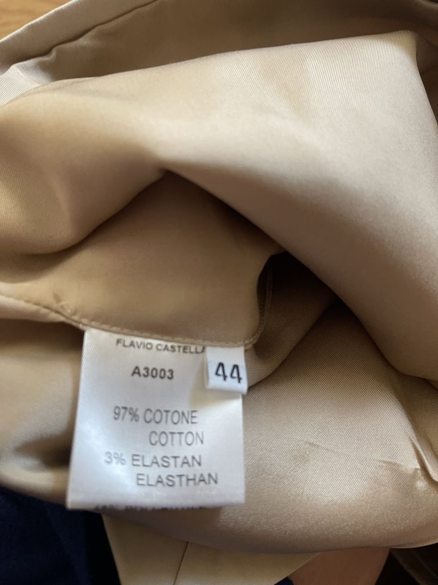 Vestiti: Kleid Elegantes Kleid Flavio Castellani Beige – Usato da Rüschlikon venduto da leo_mwz2 7