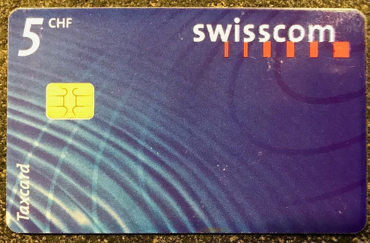 Swisscom Schede telefoniche: Swisscom Die Welt ist kleiner als sie... – Nuovo e nell'imballaggio originale da Rotkreuz venduto da Parcore