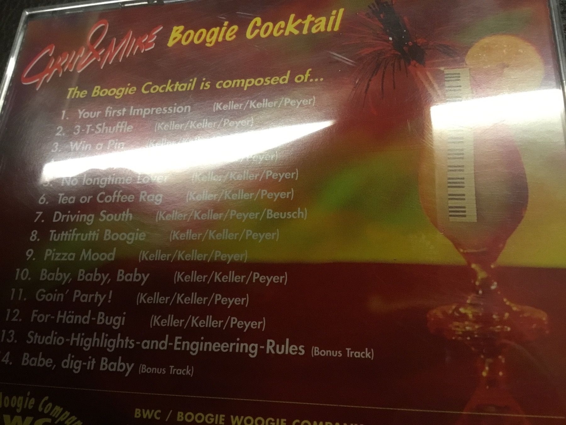 CD: Chris & Mike - Boogie Cocktail CD – Usato da Thierachern venduto da sweden08 1