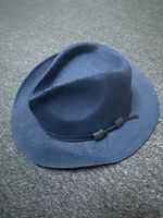 Sommerhut aus Papierfaser blau Grösse 59 aus Italien