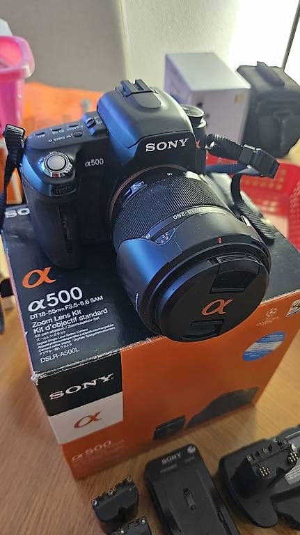 Sony Fotocamera: Sony Alpha A500 mit Zubehör – Usato da Bern venduto da Us66 1