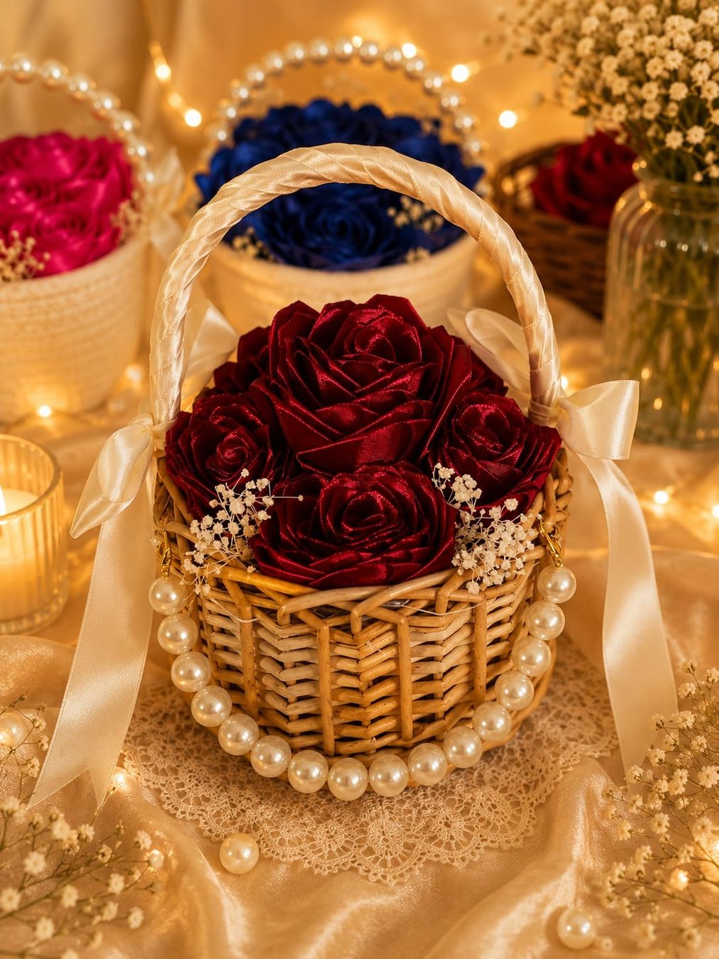 Altro per la casa: Romantisches Rosenkörbchen, Handmade, Geschenkidee! – Nuovo e nell'imballaggio originale da Walde AG venduto da traxx02