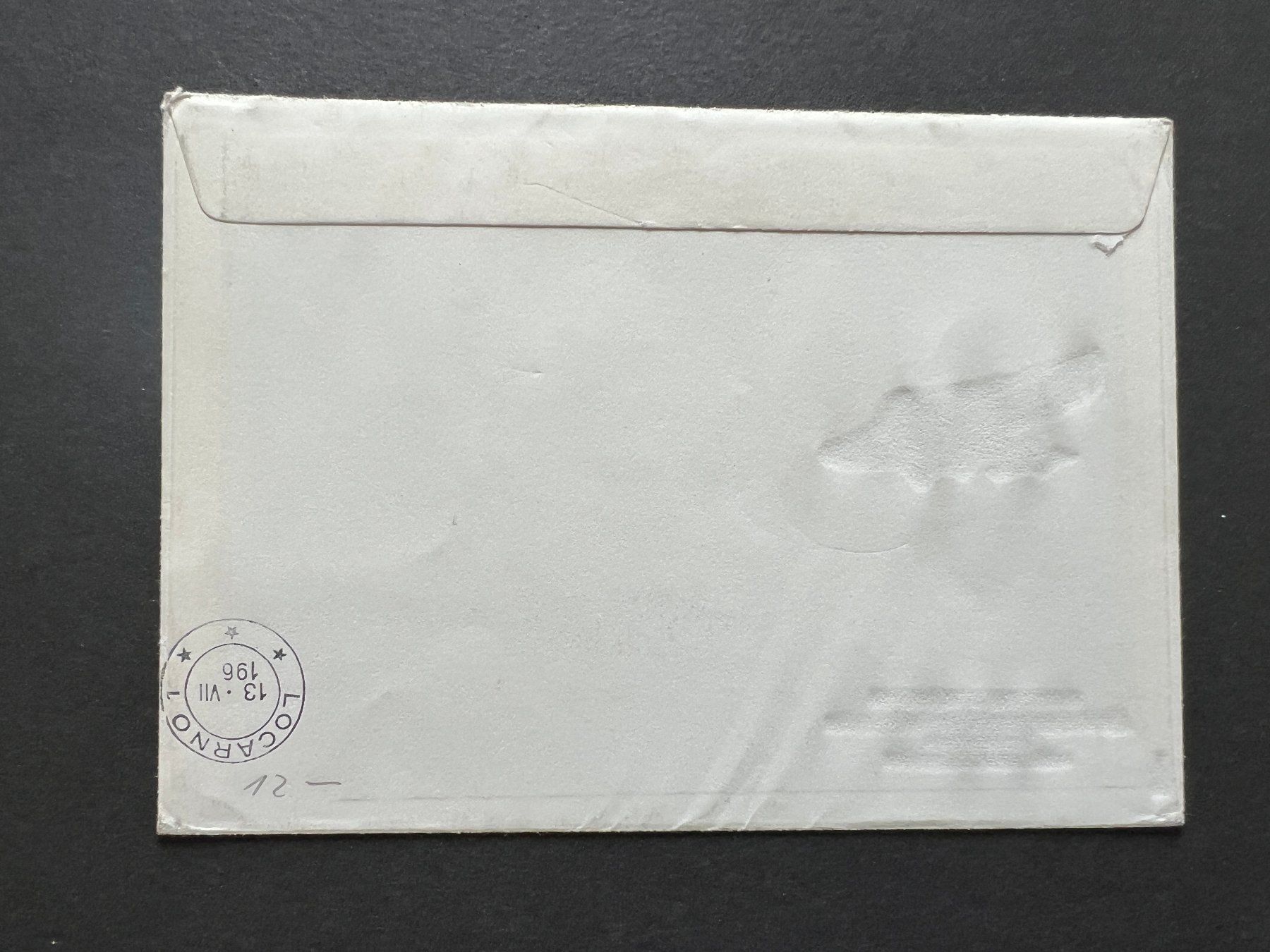 Alle Briefmarken: Flugbrief Pro Aero 1963 (M70) – Gebraucht aus Hinwil von Sidi4 1