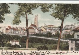 Fribourg Ansichtskarte alt, schweizerisch, historisch, 1919
