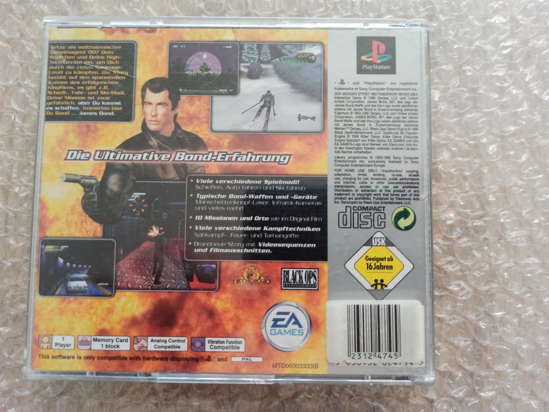 Giochi: 007 Der Morgen Stirbt Nie PS1 – Usato da Oberweningen venduto da mar_87mx 1